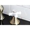 Kingston Brass KC7063PX Vintage 8" Widespread Bathroom Faucet, Antique Brass KC7063PX - alternate 3